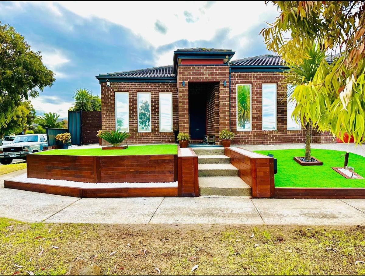 Beautiful completed backyard by Multiscapes Group