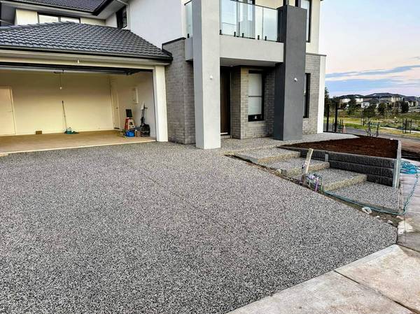 Hardscape work